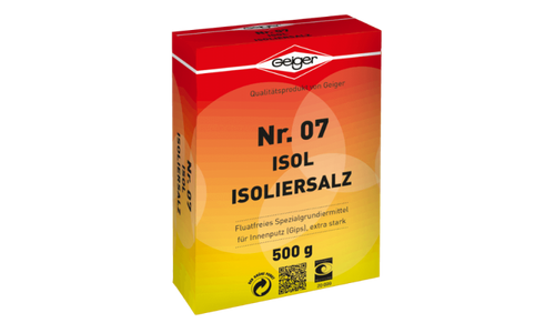 Geiger ISOL szigetelősó 500 gr